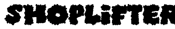Shoplifters Unite font