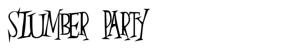 Slumber Party font