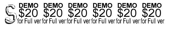 Smelted font preview
