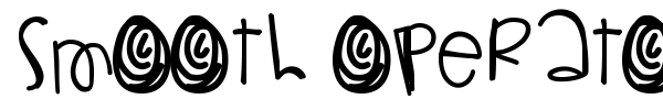 Smooth Operator font