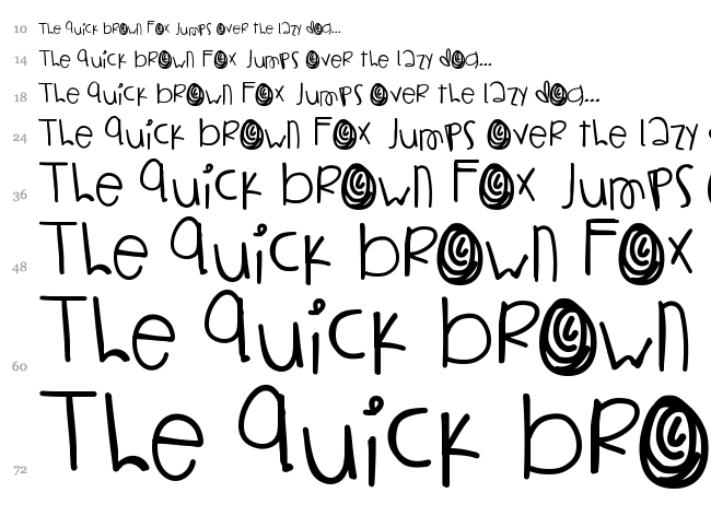 Smooth Operator font waterfall