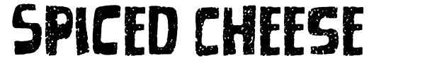 Spiced Cheese font