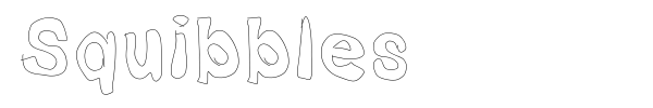 Squibbles font