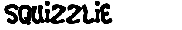 Squizzlie font