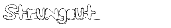 Strungout font