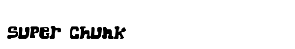 Super Chunk font
