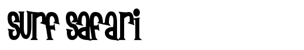 Surf Safari font