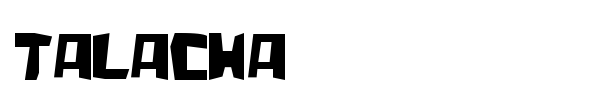 Talacha font