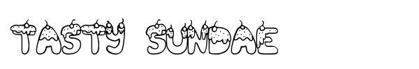 Tasty Sundae font