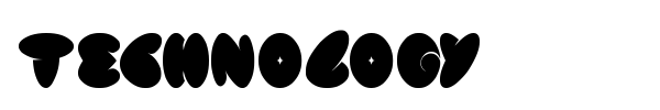 Technology font