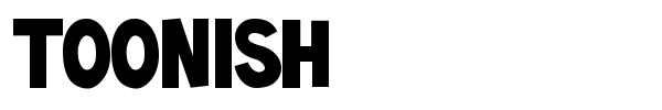 Toonish font