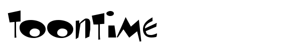 Toontime font