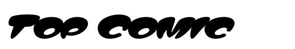 Top Comic font