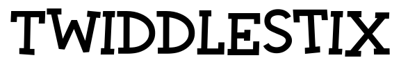 Twiddlestix font