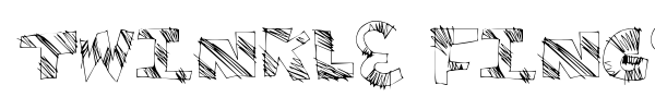 Twinkle Fingers font preview