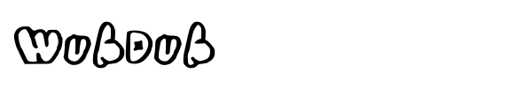 WubDub font