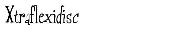 Xtraflexidisc font