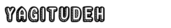 Yagitudeh font