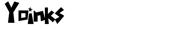 Yoinks font