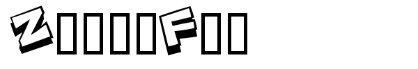 ZoinkFat font