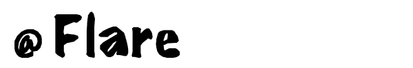 @ Flare font