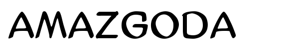 AmazGoDa font preview