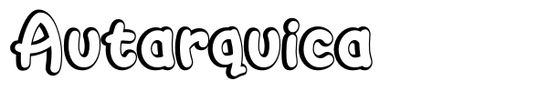 Autarquica font