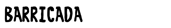 Barricada font