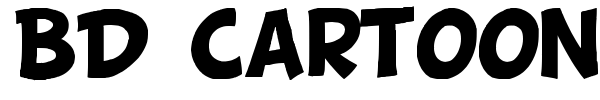 BD Cartoon Shout font