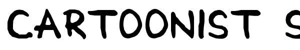 Cartoonist Simple font