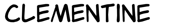 Clementine font