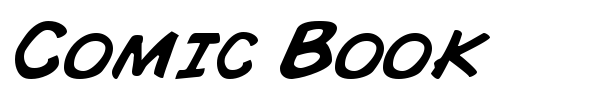Comic Book font