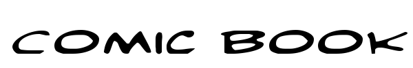 Comic Book Commando font preview