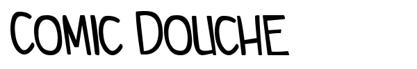 Comic Douche font