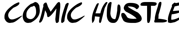 Comic Hustle font