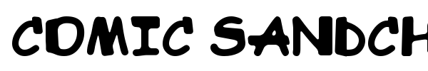 Comic Sandchez font