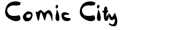 Comic City font