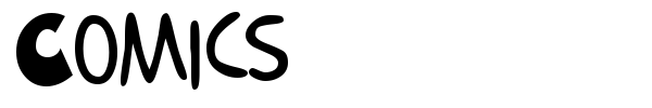 Comics font