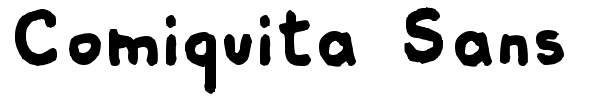 Comiquita Sans font