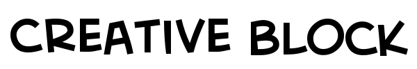 Creative Block BB font