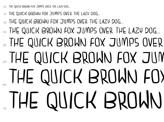 Dreamgirl's dream font waterfall