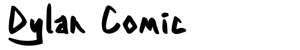Dylan Comic font