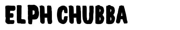 Elph Chubba font
