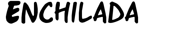 Enchilada font