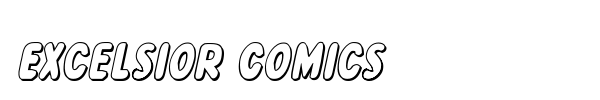 Excelsior Comics font preview