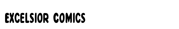 Excelsior Comics font preview