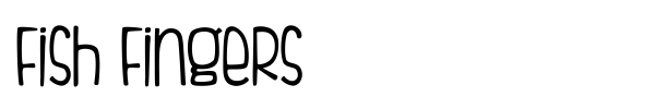 Fish Fingers font
