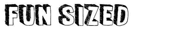 Fun Sized font