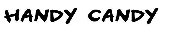 Handy Candy font