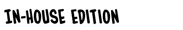 In-House Edition font